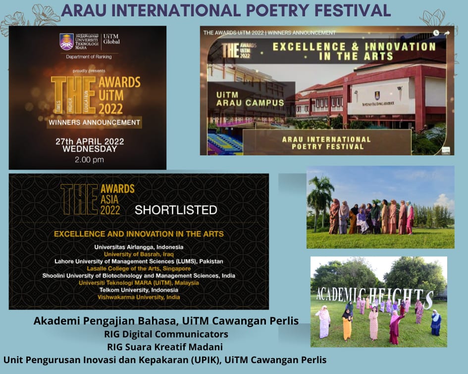 Arau International Poetry Festival 2022 tarik minat pemuisi dalam dan luar negara
